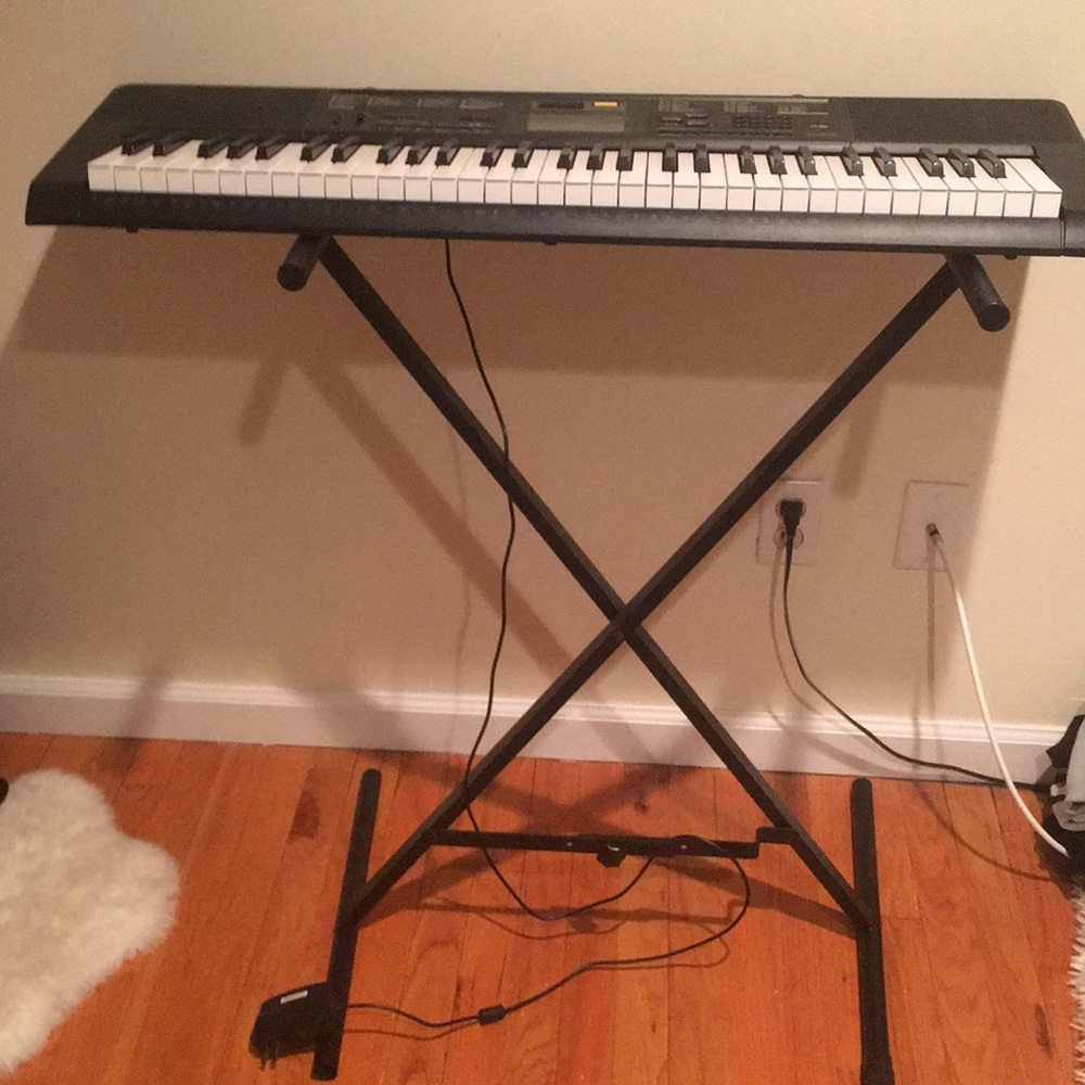 Keyboard with stand